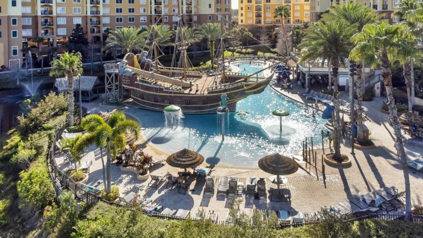 Pirate Ship Resort Condo Lake Buena Vista Eksteriør bilde